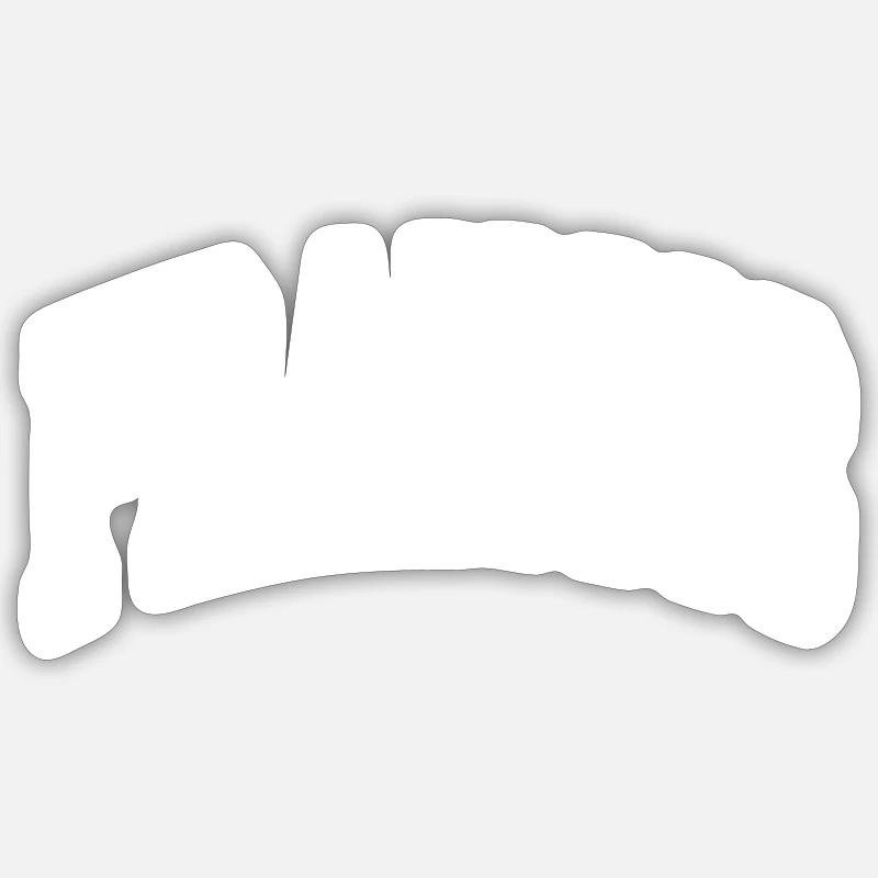 François Sticker taille S (10 x 10 cm)