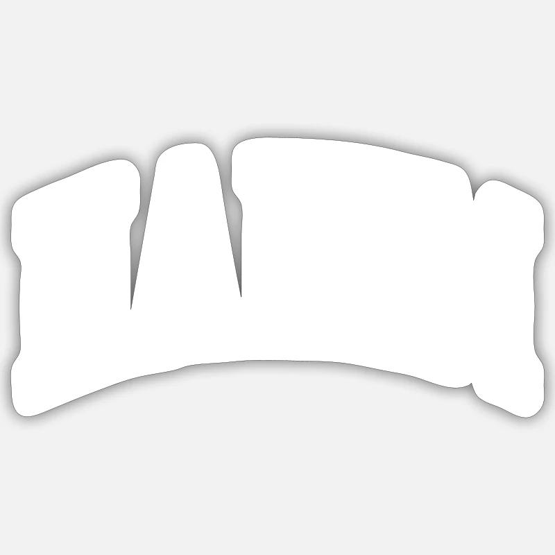 Hakim - Sticker size S (10 x 10 cm) - white matte