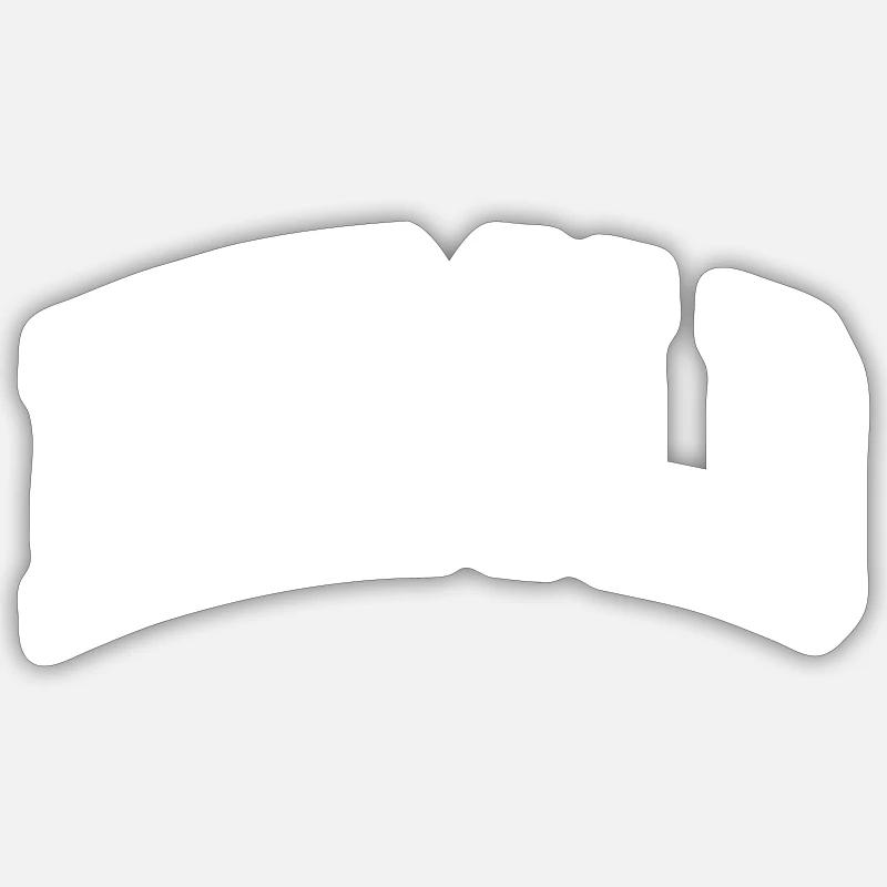 Herald - Sticker size S (10 x 10 cm) - white matte