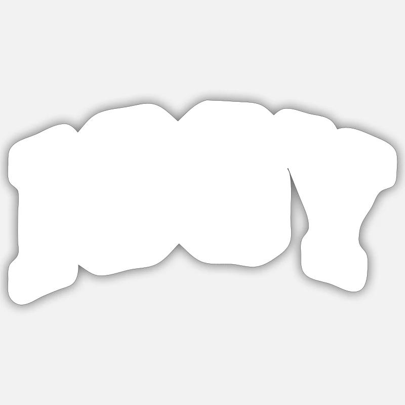 Sticker Größe S (10 x 10 cm) - 