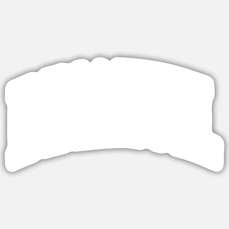 Immanuel - Sticker size S (10 x 10 cm) - white matte