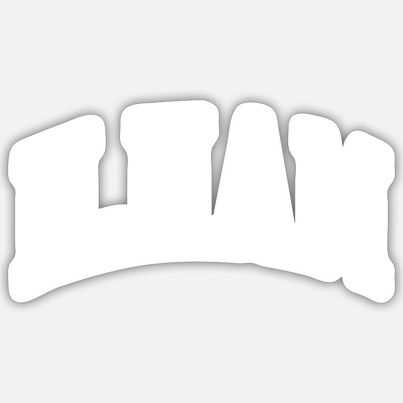 Ilham - Sticker size S (10 x 10 cm) - white matte