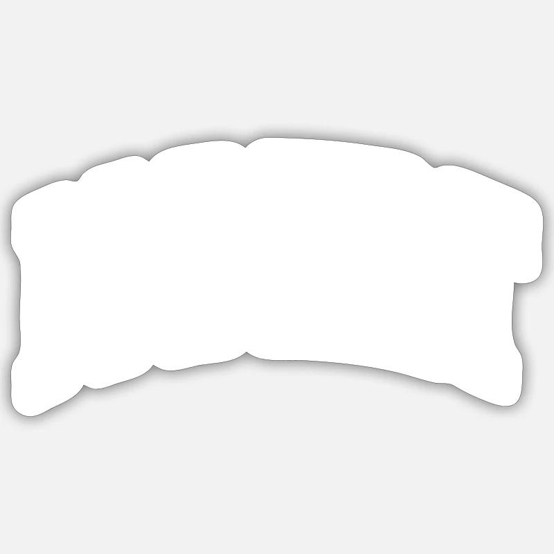 Scott - Sticker taille S (10 x 10 cm) - blanc mat