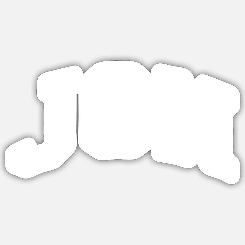 Jon Sticker taille S (10 x 10 cm)