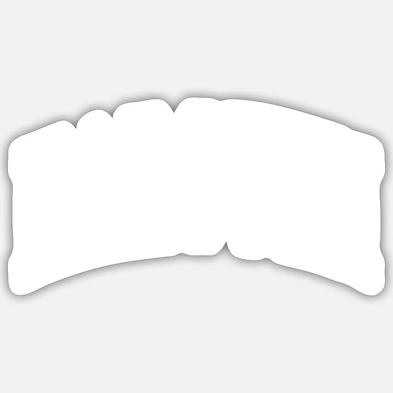Karsten - Sticker size S (10 x 10 cm) - white matte
