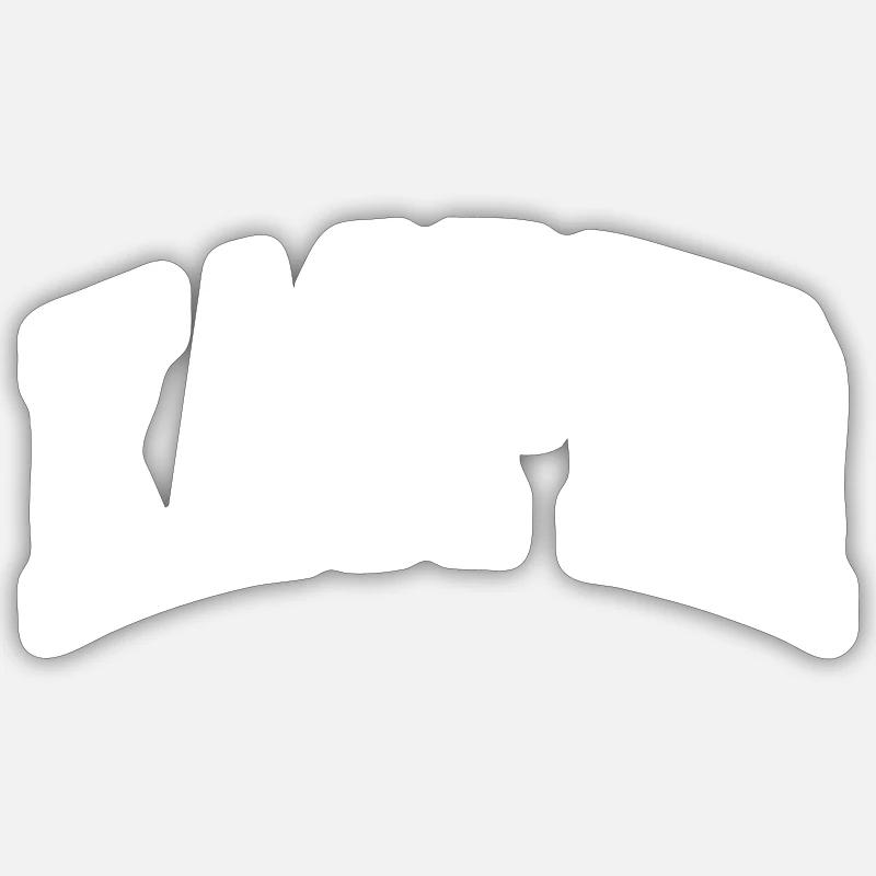 Sticker Größe S (10 x 10 cm) - 