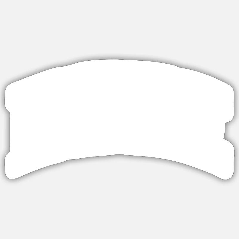 Kéké - Sticker taille S (10 x 10 cm) - blanc mat