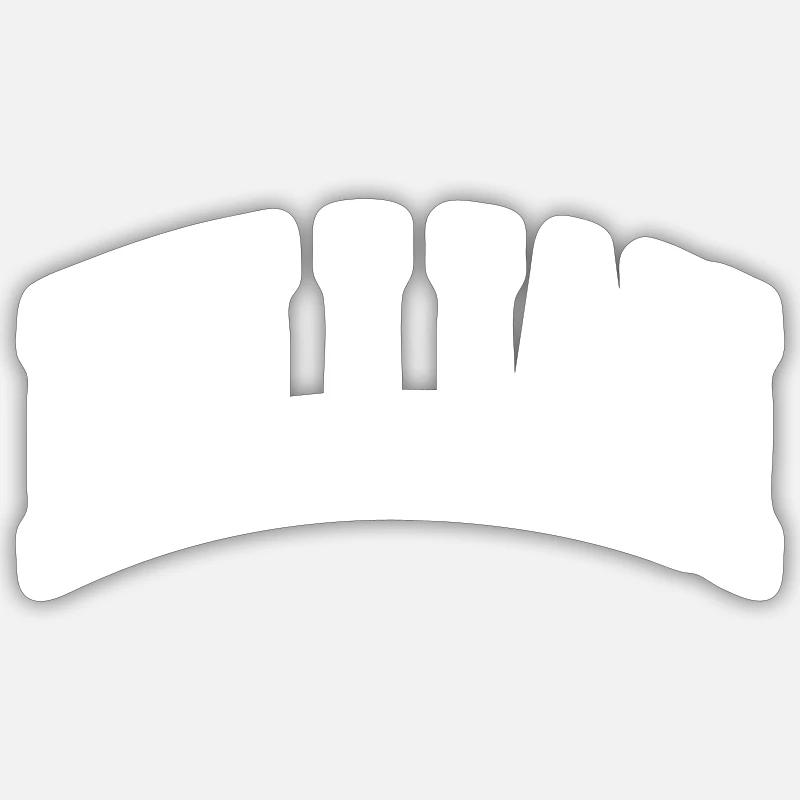Killian - Sticker size S (10 x 10 cm) - white matte