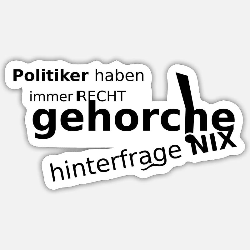Sticker Größe S (10 x 10 cm) - 