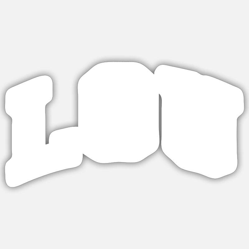 Sticker Größe S (10 x 10 cm) - 