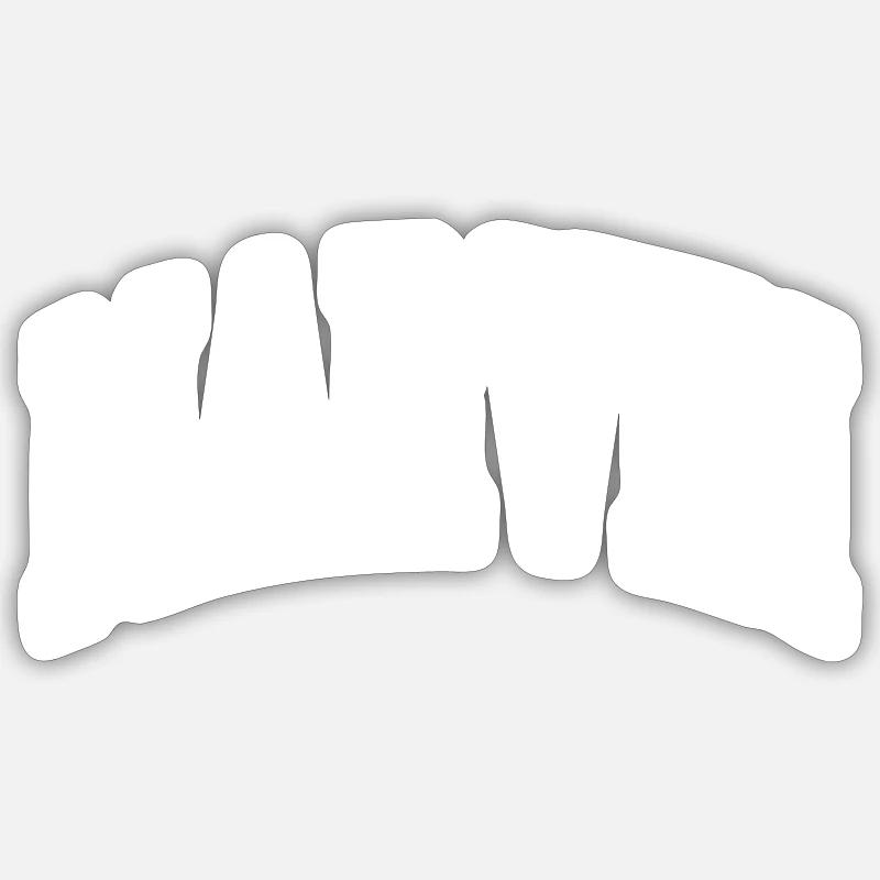 Sticker Größe S (10 x 10 cm) - 