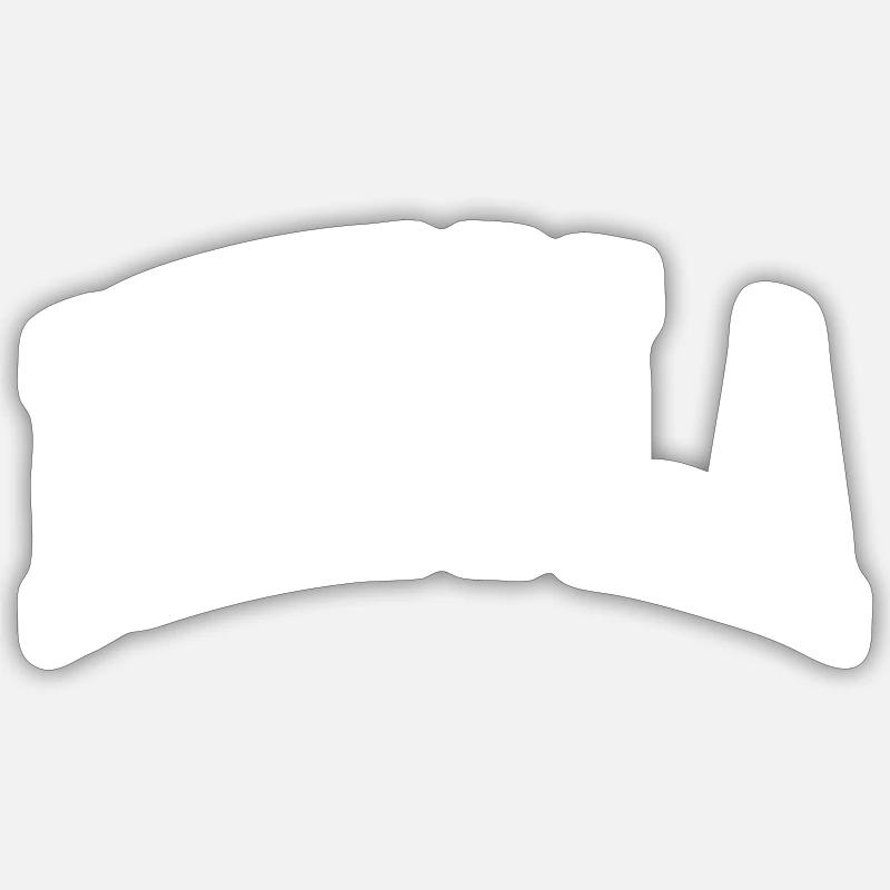 Nikola - Sticker size S (10 x 10 cm) - white matte