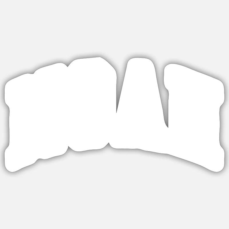 Noé - Sticker taille S (10 x 10 cm) - blanc mat