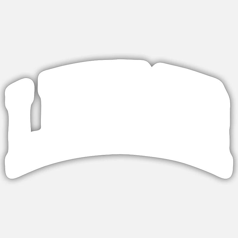 Lehrer - Sticker Größe S (10 x 10 cm) - Mattweiß