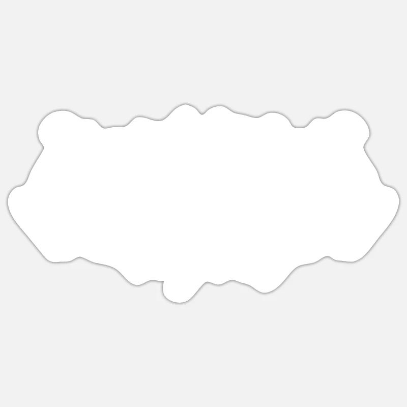Nom : Werner - Sticker taille S (10 x 10 cm) - blanc mat