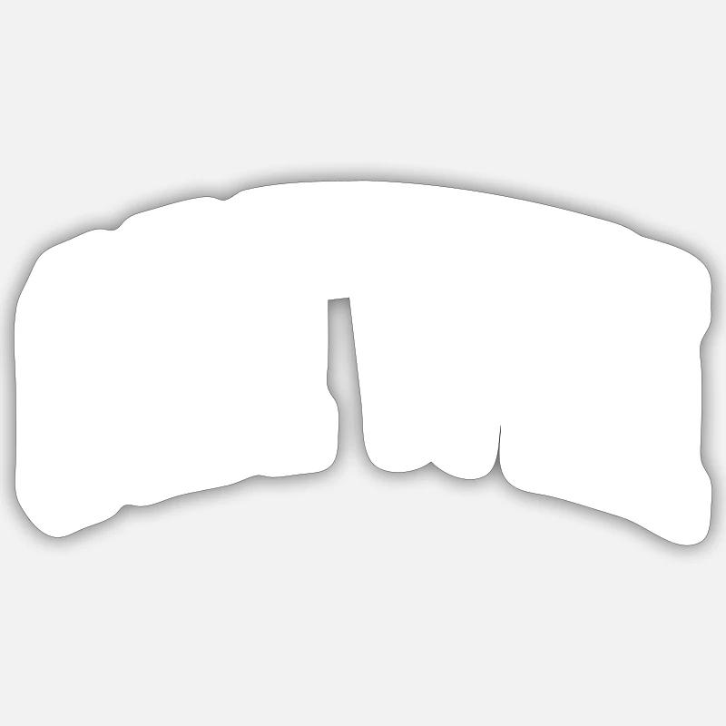 Scott - Sticker size S (10 x 10 cm) - white matte