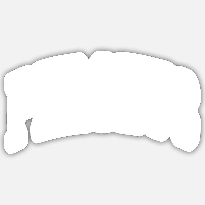 Perseus - Sticker size S (10 x 10 cm) - white matte