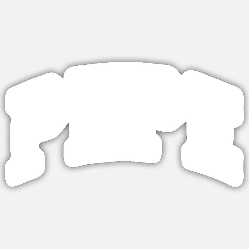 Sticker taille S (10 x 10 cm) - 