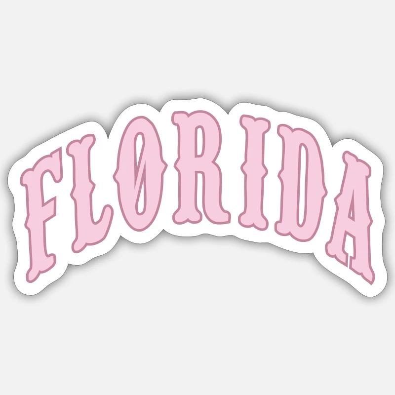 Floride Sticker taille S (10 x 10 cm)