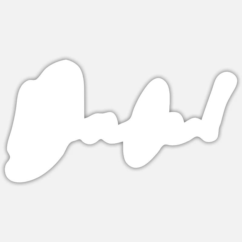 Sticker Größe S (10 x 10 cm) - 