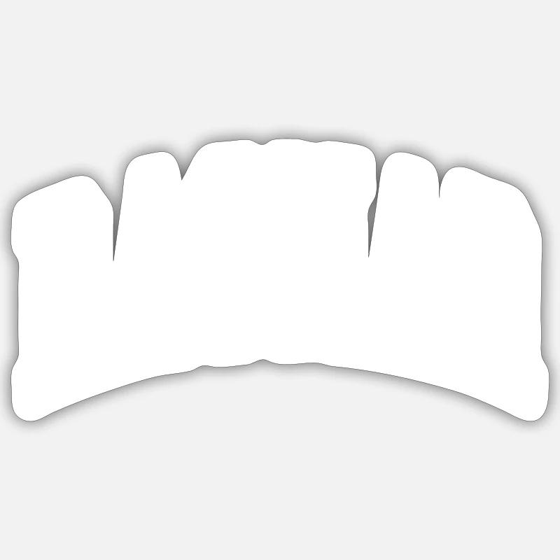 Ragnar - Sticker size S (10 x 10 cm) - white matte