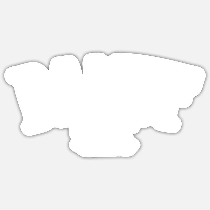 Sticker taille S (10 x 10 cm) - 