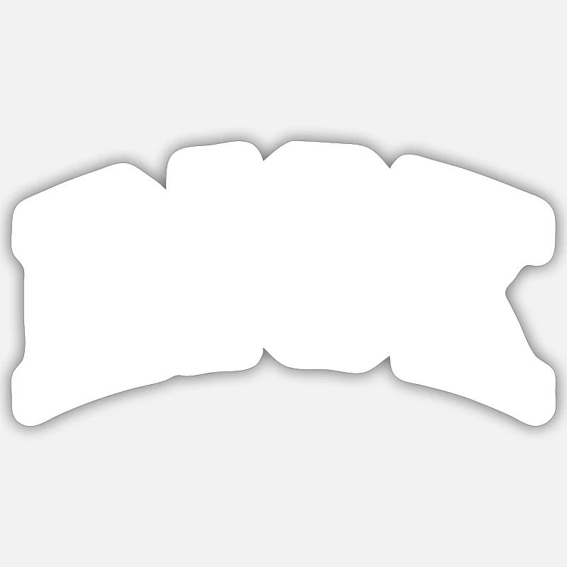 Sticker Größe S (10 x 10 cm) - 