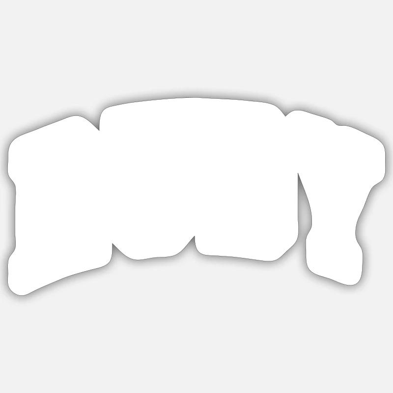 Sticker Größe S (10 x 10 cm) - 