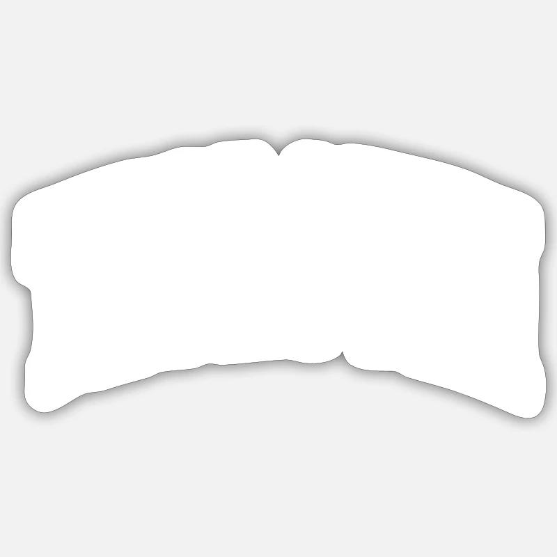Thorsten - Sticker Größe S (10 x 10 cm) - Mattweiß