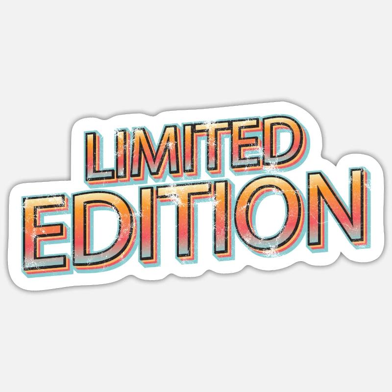 Édition limitée - Sticker taille S (10 x 10 cm) - blanc mat