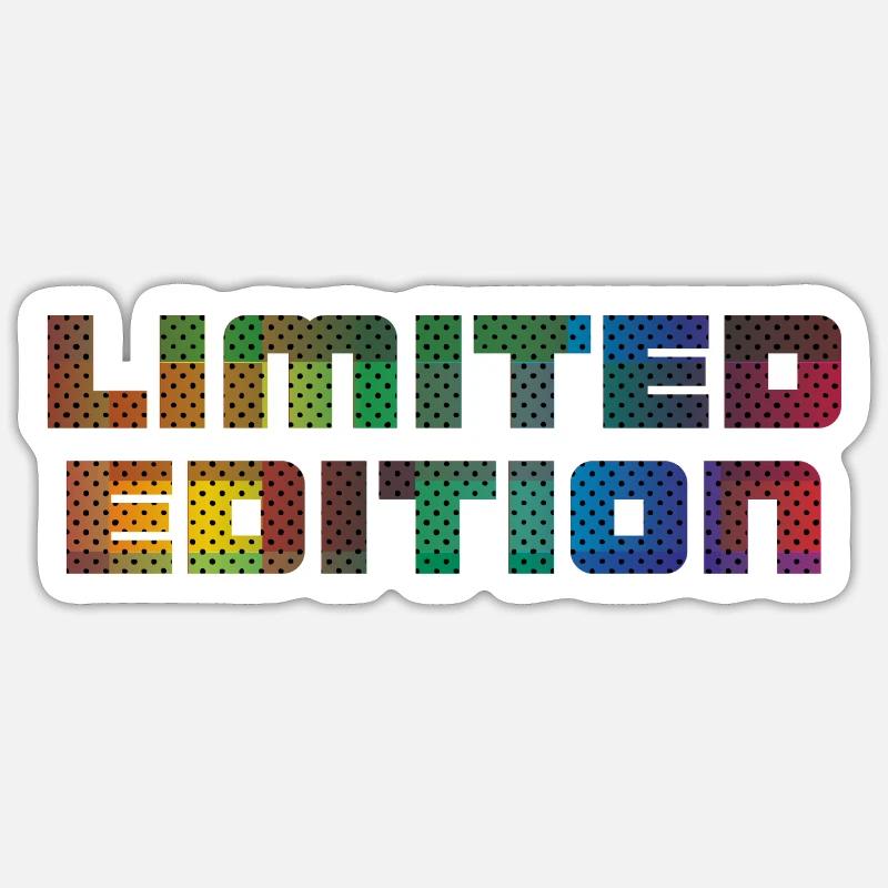 Édition limitée Sticker taille S (10 x 10 cm)