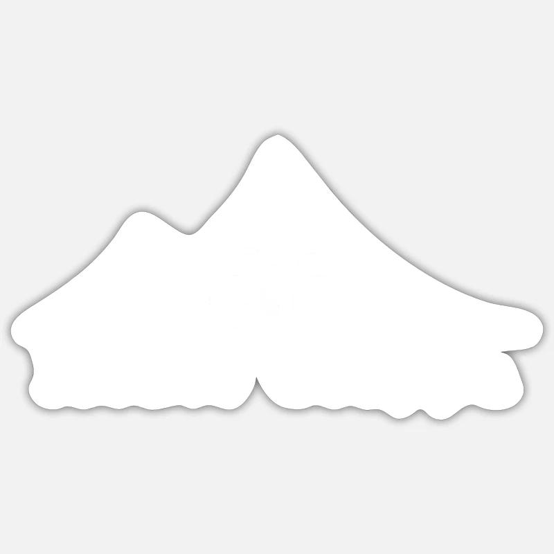 Monte Grappa Sticker Größe S (10 x 10 cm)