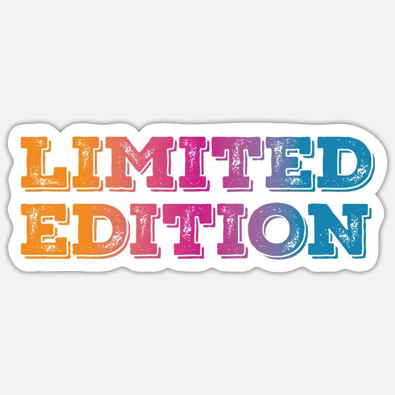 Édition limitée Sticker taille S (10 x 10 cm)