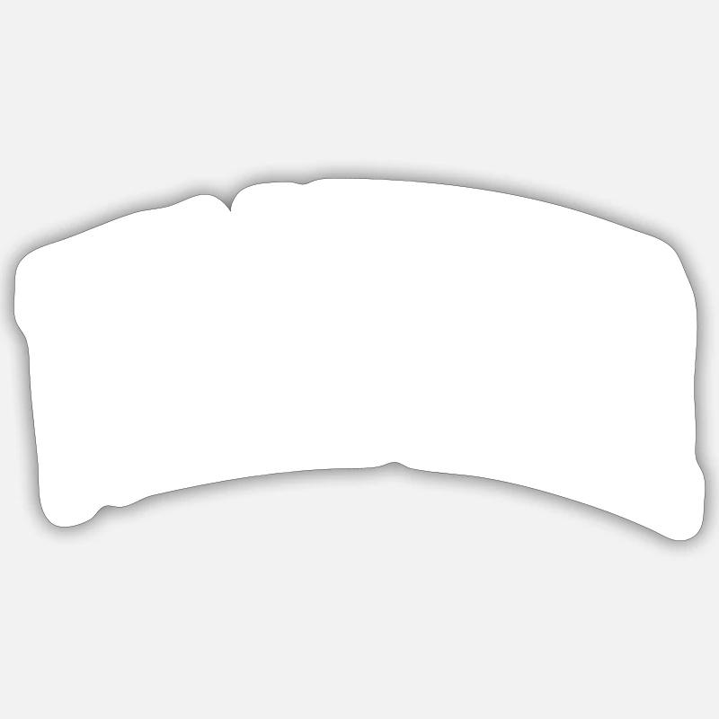 Walther - Sticker taille S (10 x 10 cm) - blanc mat