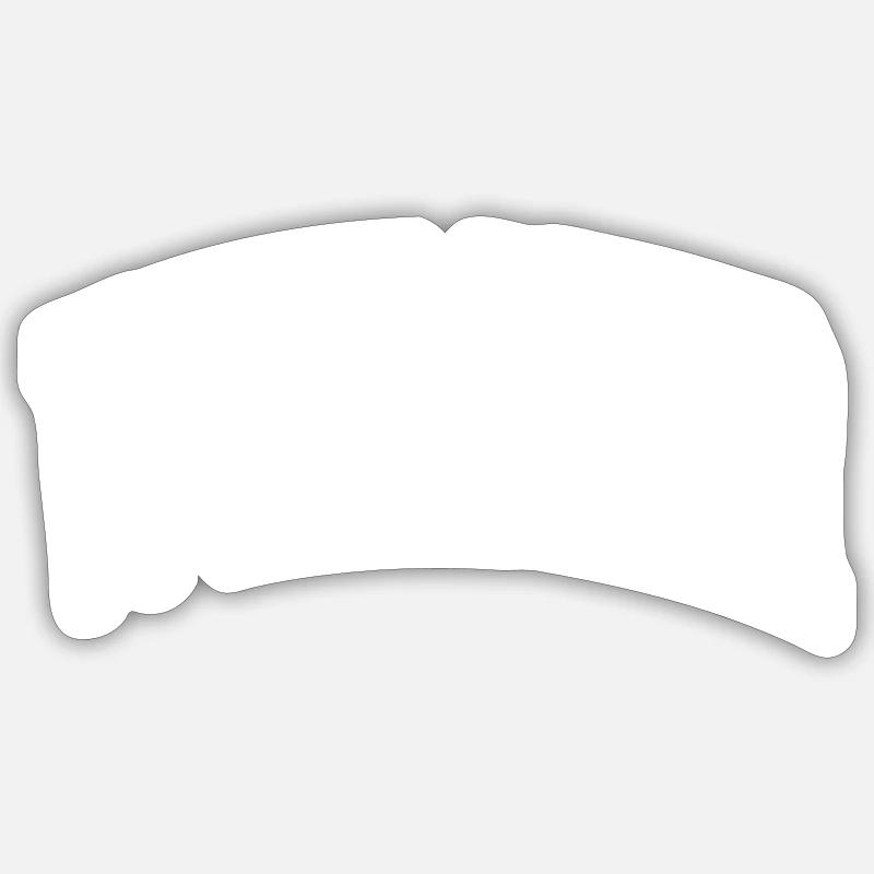 Werner - Sticker Größe S (10 x 10 cm) - Mattweiß
