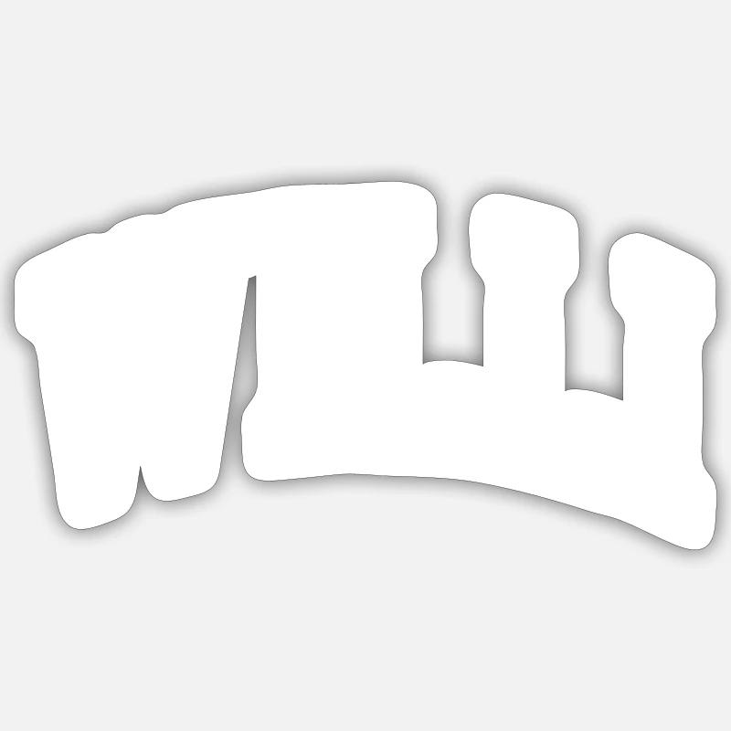 Willi Sticker size S (10 x 10 cm)