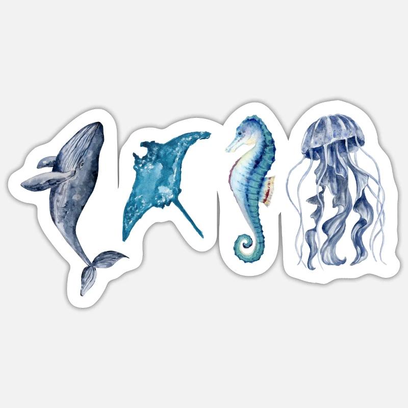 Sticker taille S (10 x 10 cm) - 
