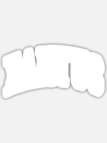Xantus - Sticker Größe S (10 x 10 cm) - Mattweiß