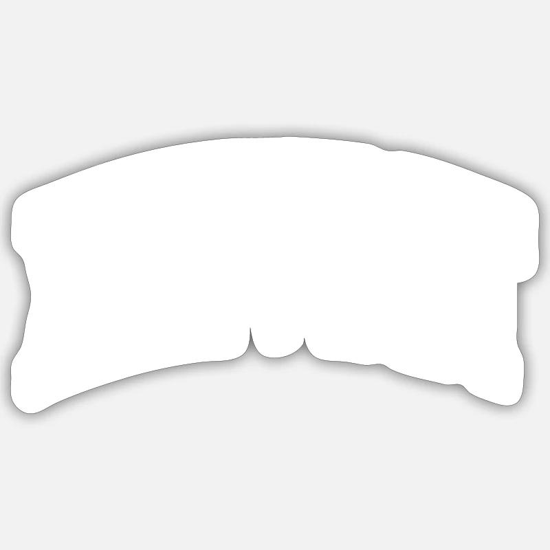 Xavier - Sticker size S (10 x 10 cm) - white matte
