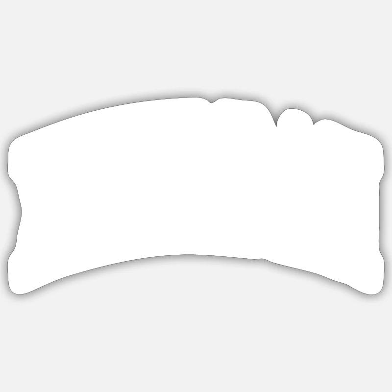 Xherdan - Sticker size S (10 x 10 cm) - white matte
