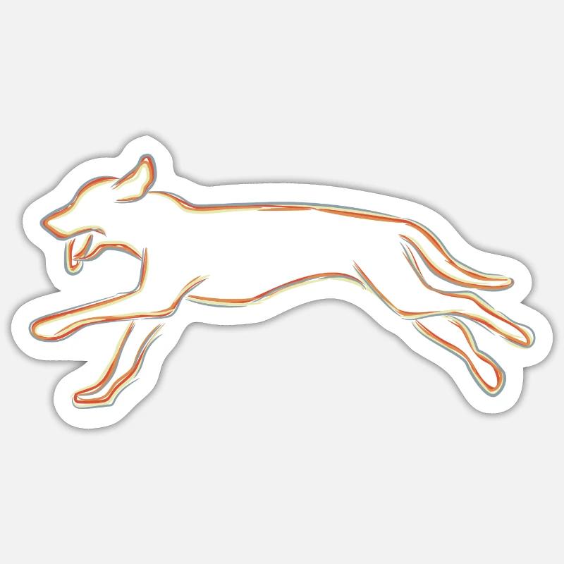 Sticker Größe S (10 x 10 cm) - 