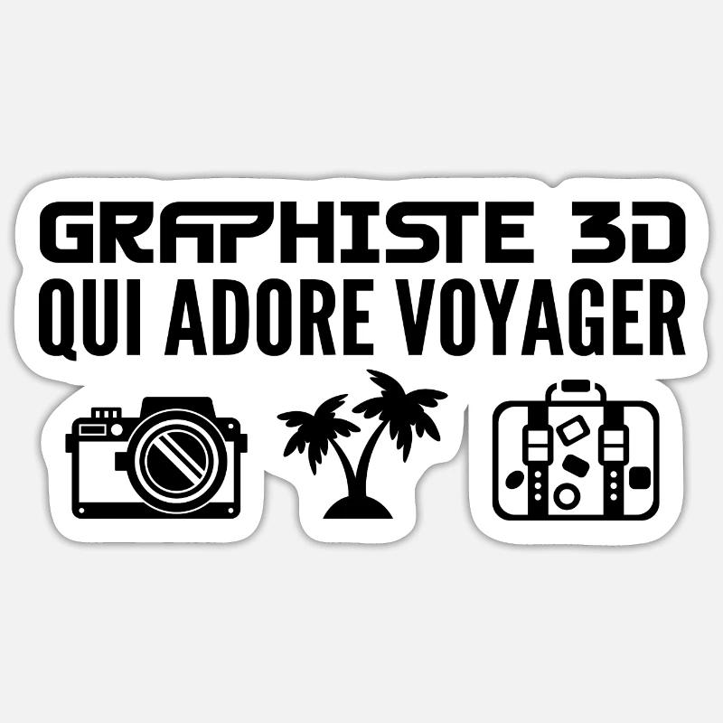 Sticker taille S (10 x 10 cm) - 