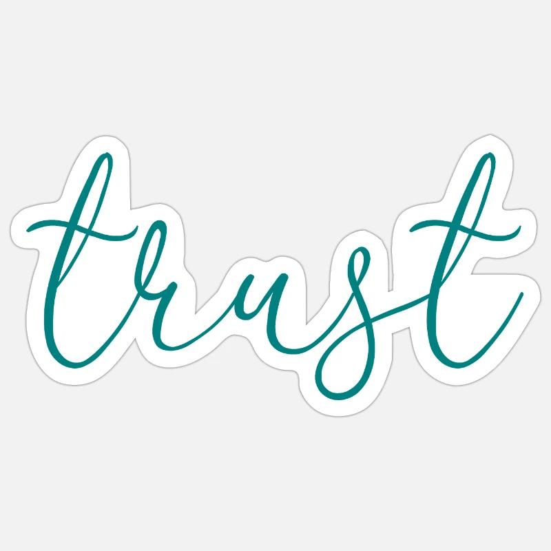 trust Sticker size S (10 x 10 cm)