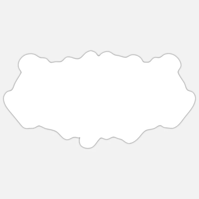 Gift for Ursula - Sticker size S (10 x 10 cm) - white matte