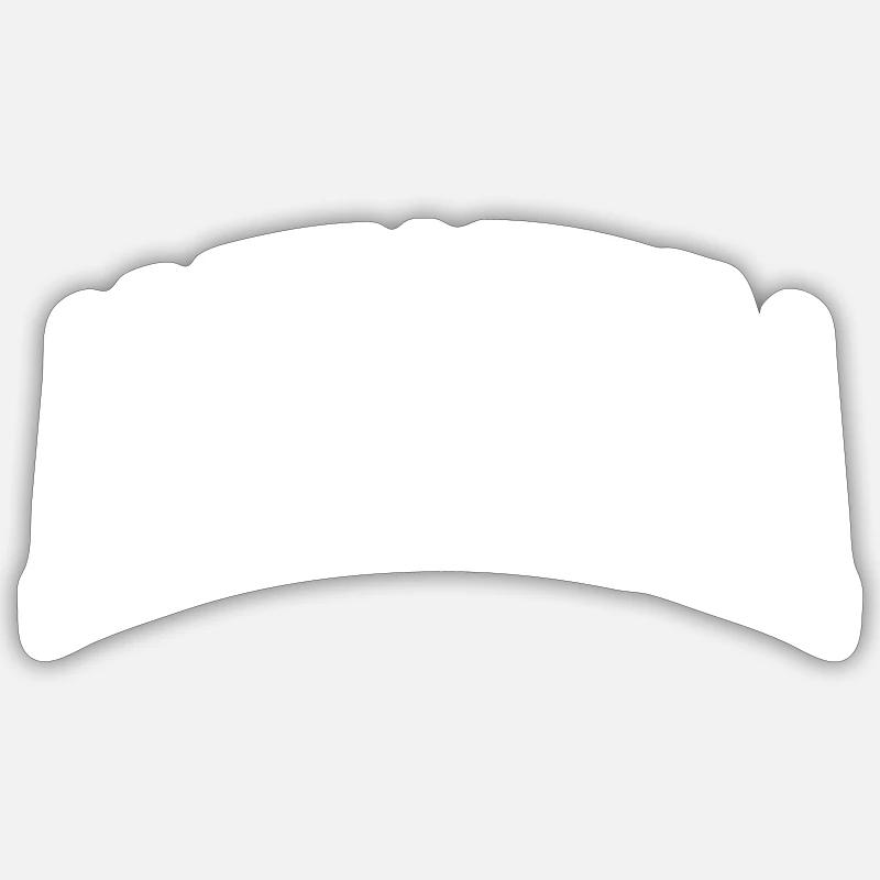 Alexandra - Sticker Größe S (10 x 10 cm) - Mattweiß