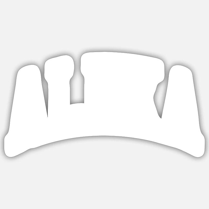 Alexa - Sticker Größe S (10 x 10 cm) - Mattweiß
