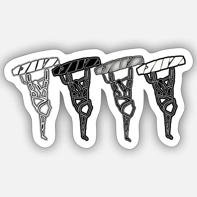 Sticker taille S (10 x 10 cm) - 