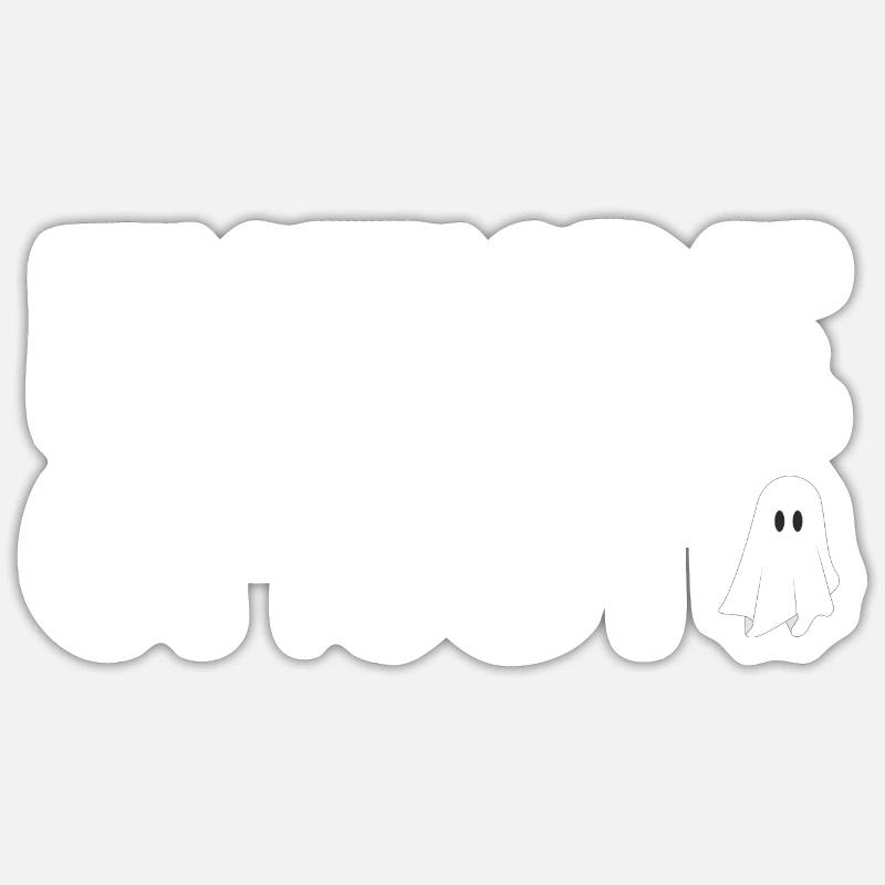 Future Ghost Sticker Größe S (10 x 10 cm)