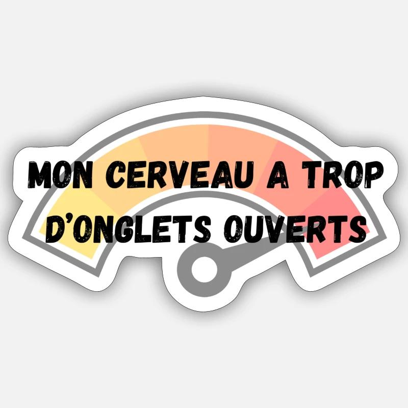 Sticker taille S (10 x 10 cm) - 