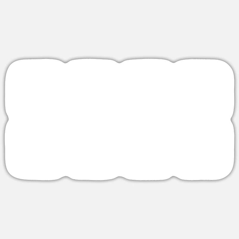 Sarina bébé - Sticker taille S (10 x 10 cm) - blanc mat